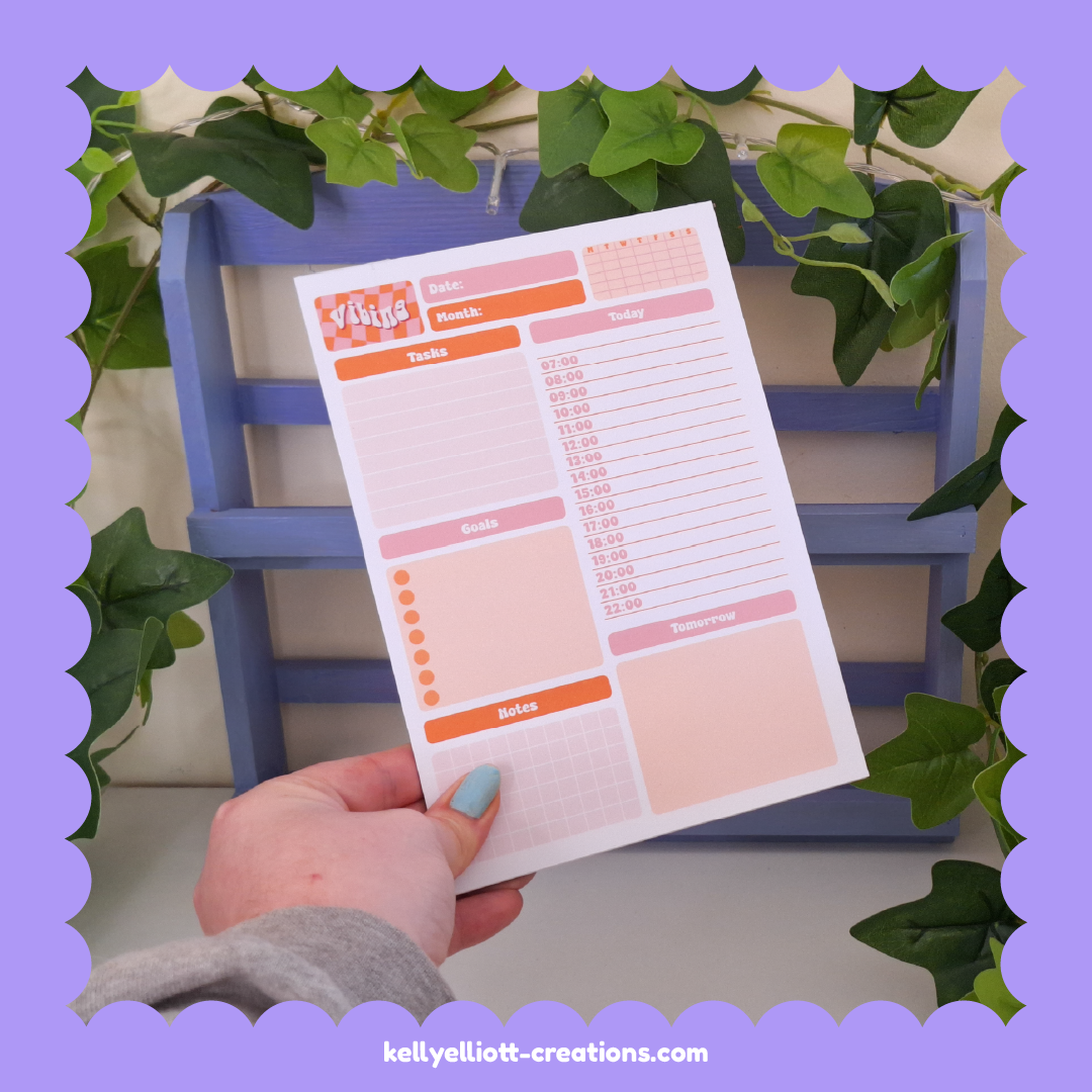DAILY VIBING - DIY Notepad Kit | Digital Download & How To Manual