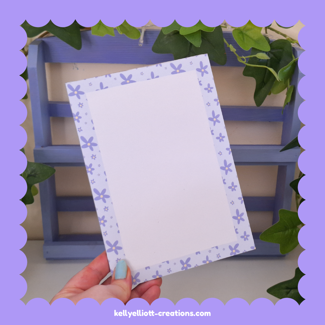 LAVENDER FLORALS - DIY Notepad Kit | Digital Download & How To Manual